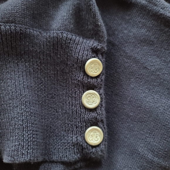 Jacob Sweater Vest Dark Blue Small - Picture 3 of 7